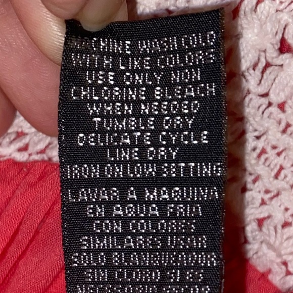 Rampage Pink and white lace Dress in excellent condition Size Small in Women. - Picture 10 of 10